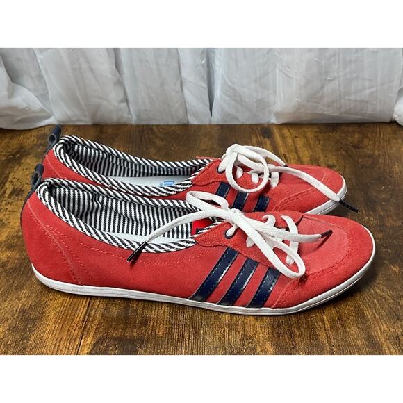 Ballerinas Adidas Neo Damen Rot ADIDAS NEO LABEL BALLERINAS Size